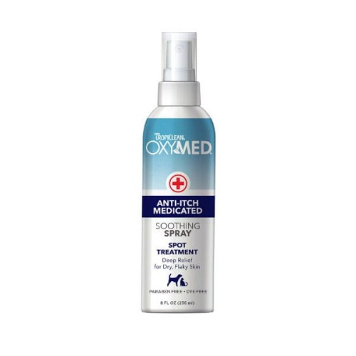 ROPICLEAN OXYMED ANTI-ITCH SPRAY kojący przeciwświadowy na skórę u psów i kotów - 236 ml.jpg