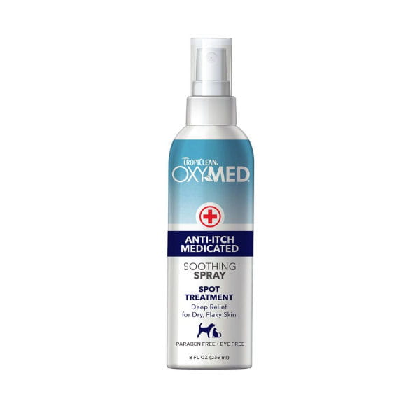 ROPICLEAN OXYMED ANTI-ITCH SPRAY kojący przeciwświadowy na skórę u psów i kotów - 236 ml.jpg
