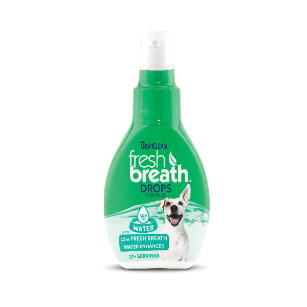 TROPICLEAN FRESH BREATH DROPS Krople do wody dla psów - 65 ml.jpg