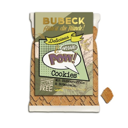 BUBECK VEGGIE  POW Ciasteczka wegetariańskie dla psów - 210 g.jpg