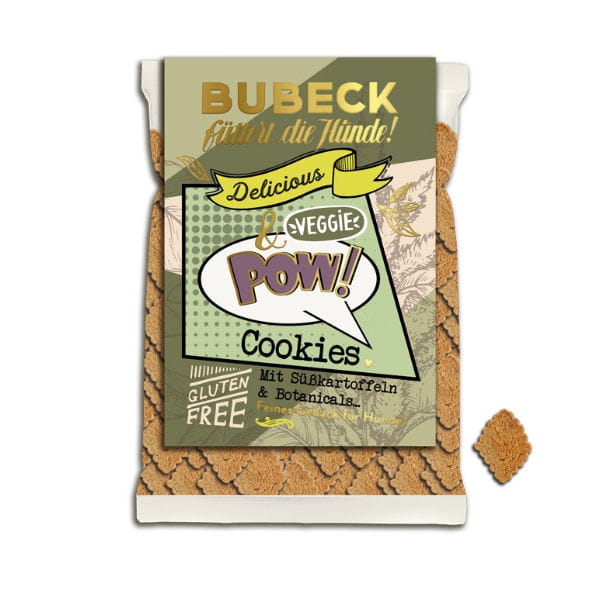 BUBECK VEGGIE  POW Ciasteczka wegetariańskie dla psów - 210 g.jpg