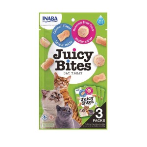 INABA JUICY BITES Przysmaki wilgotne z kalmarów w rosole domowym dla kota - 33,9 g