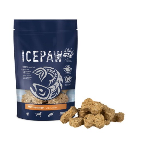 ICEPAW HUMMER Przysmaki z filetów z białych ryb i homara dla psów - 150 g.jpg