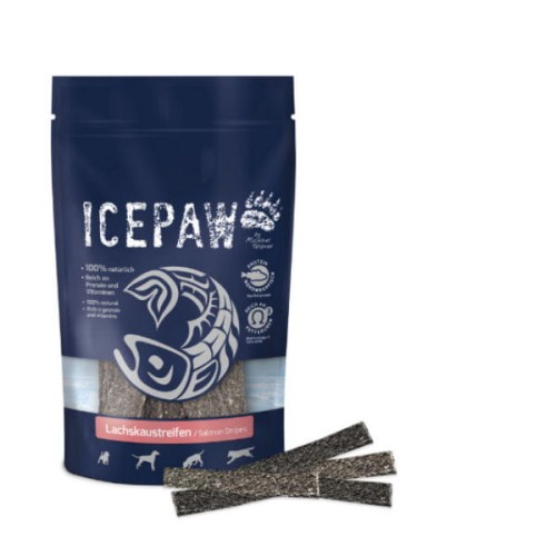 ICEPAW Lachskaustreifen Przysmaki z suszonej skóry łososia dla psów.jpg