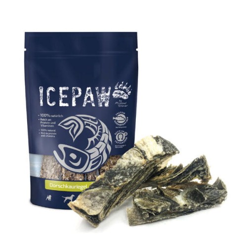 ICEPAW DorschKauriegel Przysmaki z dorsza dla psów - 100 g.jpg