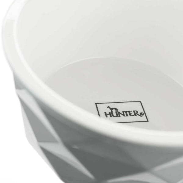 HUNTER Miseczka ceramiczna EIBY dla psa - kolor szary - detal 2.jpg