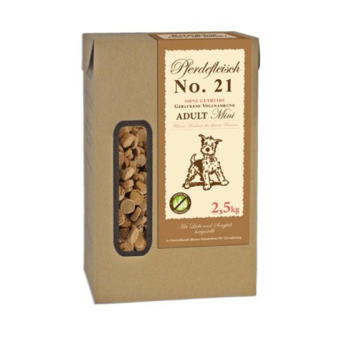 BUBECK Karma no. 21 z koniną dla psów małych ras - 2,5 kg.jpg