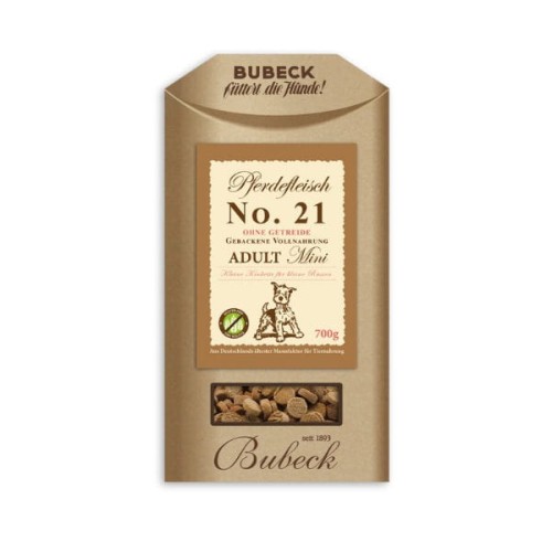 BUBECK Karma no. 21 z koniną dla psów małych ras - 700 g.jpg