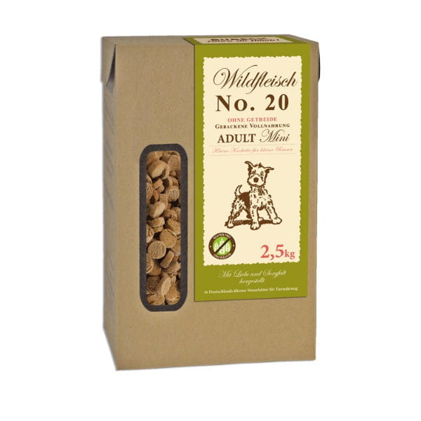 BUBECK Karma no. 20 z dziczyzną dla psów małych ras - 2,5 kg.jpg