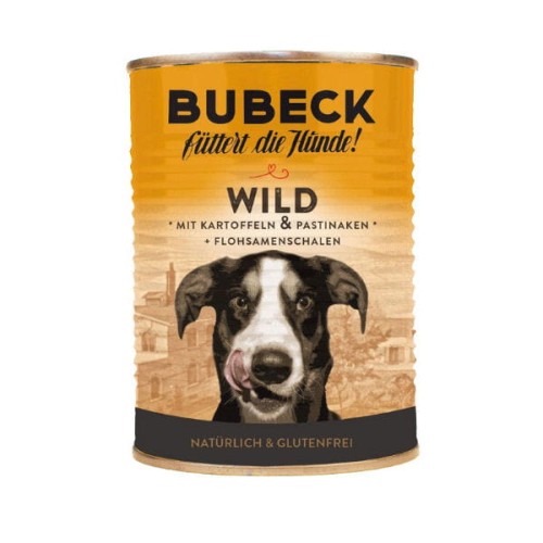 BUBECK Karma mokra z dziczyzną dla psa -  400 g.jpg