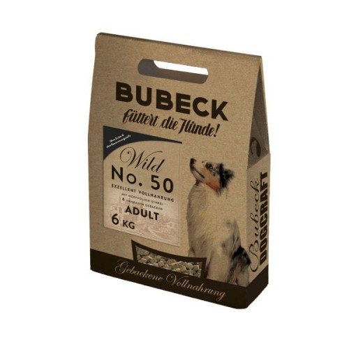 BUBECK Karma no. 50 z dziczyzną, mąką orkiszową i amarantusową dla dorosłych psów - 6 kg.jpg
