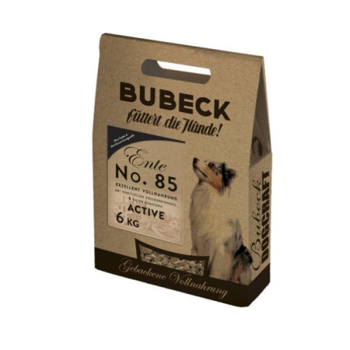 BUBECK Karma no. 85 ACTIVE z kaczką, mąką orkiszową dla dorosłych psów - 6 kg.jpg