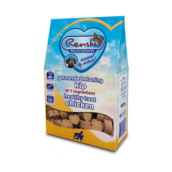 Renske Healthy Treat Chicken Ciasteczka z kurczakiem dla psów -  150 g.jpg