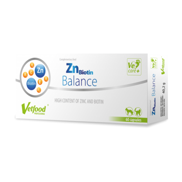 VETFOOD ZnBiotin Balance Preparat z cynkiem i biotyną dla psów i kotów.png