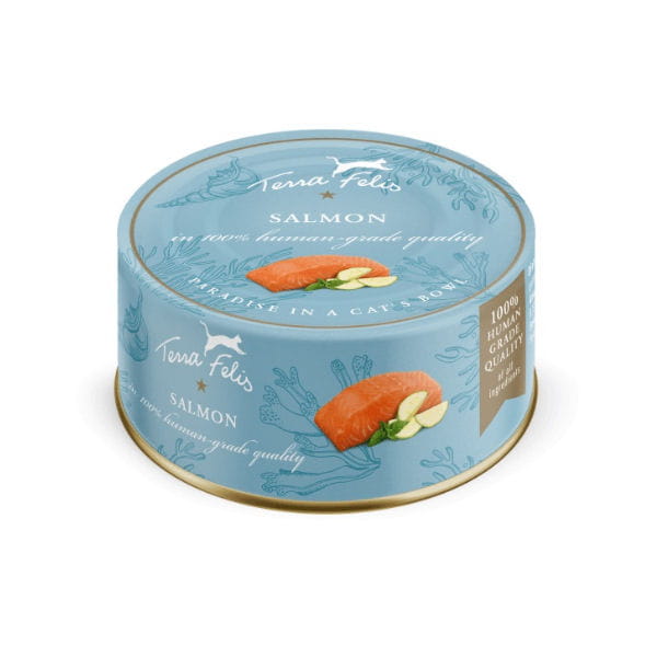 TERRA FELIS SALMON Karma mokra z łososiem dla kotów - 80 g.jpg