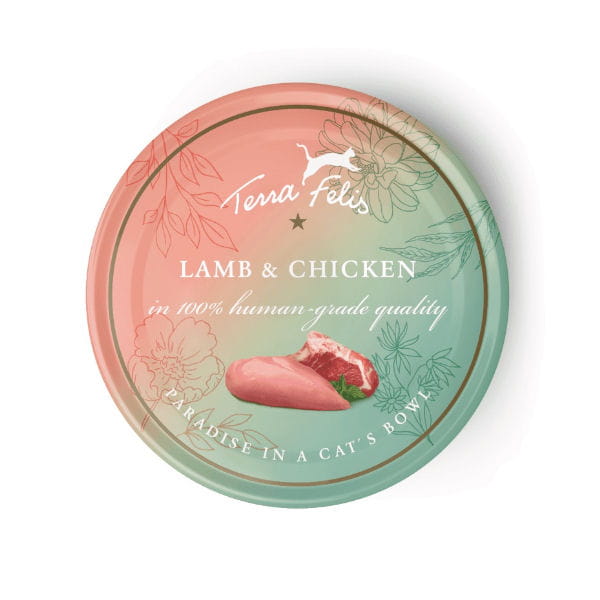 TERRA FELIS LAMB &amp; CHICKEN Karma mokra z jagnięciną i kurczakiem dla kotów.jpg