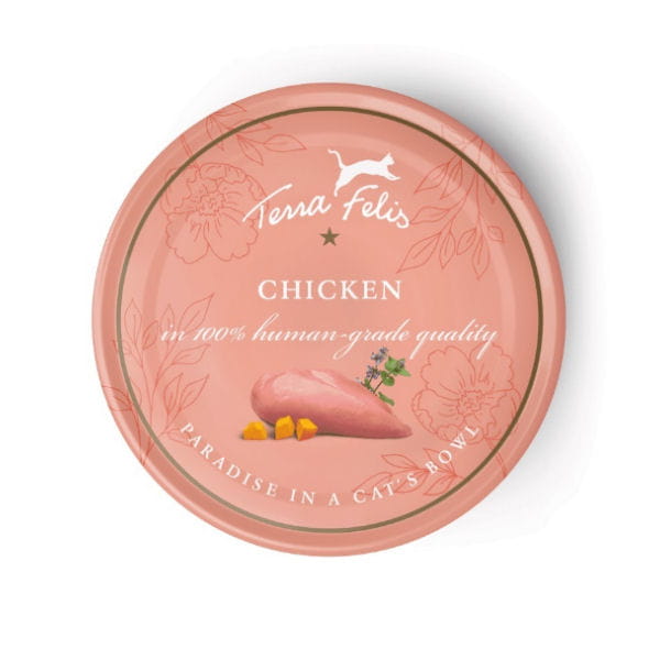 TERRA FELIS CHICKEN Karma mokra z kurczakiem dla kotów - 80 g.jpg