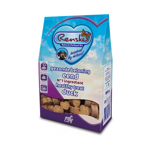 Renske Healthy Treat DUCK Ciasteczka z kaczki dla psów.jpg