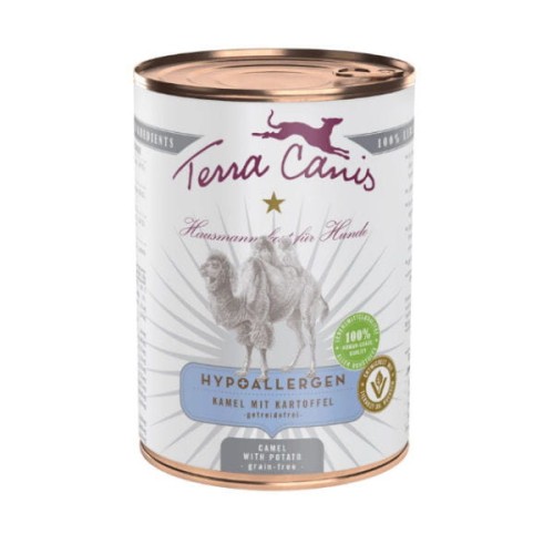 TERRA CANIS HYPOALLERGENIC Karma mokra z koniną i topinaburem dla psów.jpg