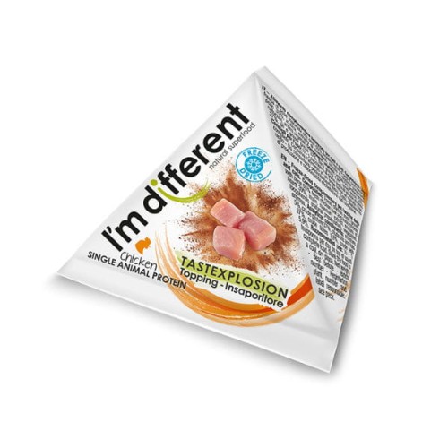 I'M DIFFERENT TOPPER Liofilizowana posypka z szynki dla psów i kotów - 8 g.jpg