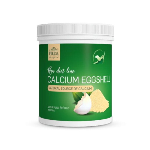 POKUSA Raw Diet Line CALCIUM EGGSHELL Skorupy jaj dla psów i kotów - różna pojemnośćg.jpg