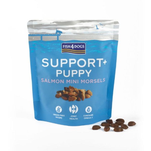 Fish4Dogs PUPPY SALMON MINI MORSELS – Przysmaki funkcyjne na stawy dla szczeniąt - 150 g.jpg