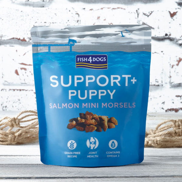Fish4Dogs PUPPY SALMON MINI MORSELS – Przysmaki funkcyjne na stawy dla szczeniąt - 150 g - 3.jpg