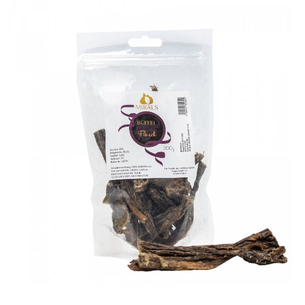 MIRALS Bueffel fleisch Suszone mięso bawołu wodnego dla psów - 200 g.jpg