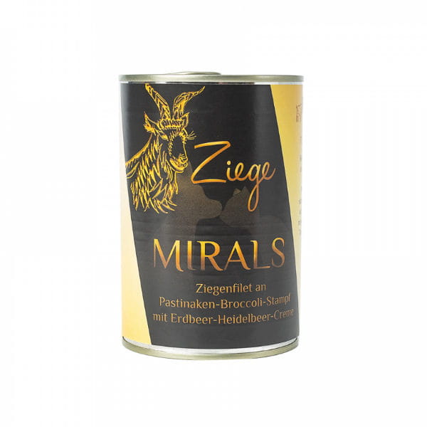 MIRALS SENSITIV Ziege Filet z koziny na puree z brokułów i pasternaku z kremem truskawkowo-jagodowym.jpg