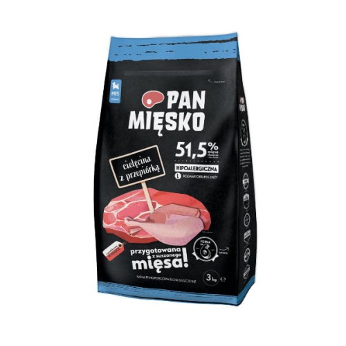 Pan Mięsko cielęcina z przepiórką dla szczeniąt L.jpg