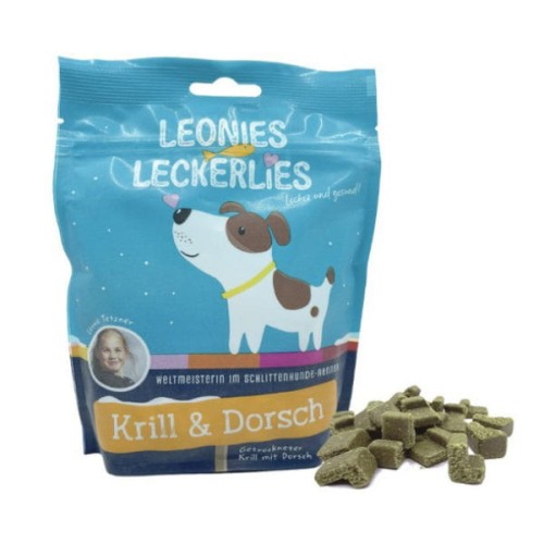 ICEPAW LEONIES Treats Krill Cod Przysmaki z dorszem i krylem dla psów - 125 g.jpg