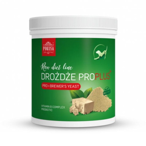 POKUSA Raw Diet Brewer Yeast ProPlus Drożdże PROPLUS dla psów i kotów .jpg