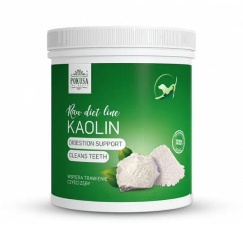 POKUSA Raw Diet KAOLIN Glinka kaolinowa dla psów i kotów - 200 g.jpg
