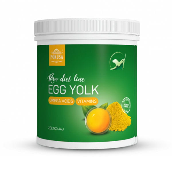 POKUSA Raw Diet EGG YOLK Żółtko jaja kurzego.jpg