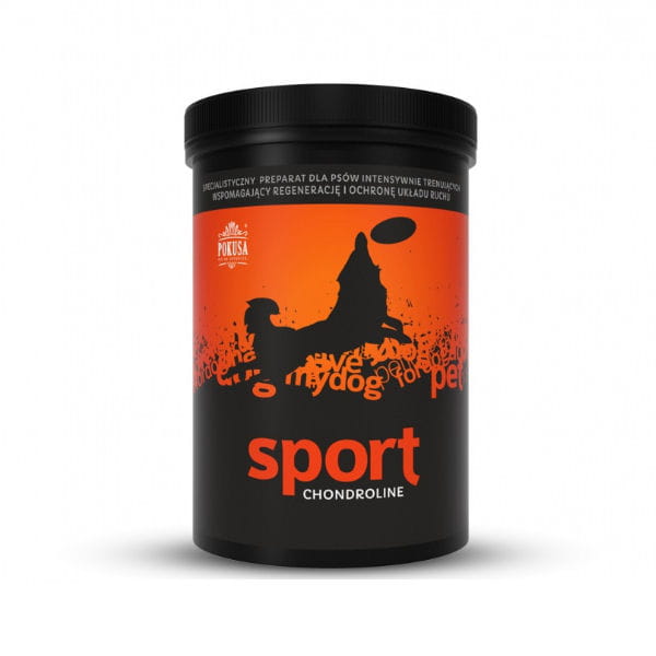 POKUSA ChondroLine Sport Preparat wspomagający stawy u psów trenujących  - 350 g.jpg