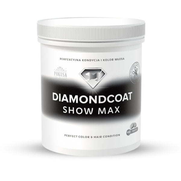POKUSA DiamondCoat ShowMax Preparat na poprawę skóry i sierści u psów .jpg
