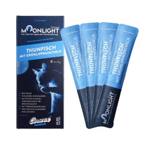 Moonlight Dinner Przysmaki z tuńczyka z omułkiem zielonowargowym dla kotów