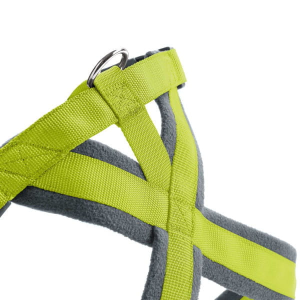 HUNTER LONDON COMFORT szelki dla psa - kolor limonkowy - detal 3.jpg