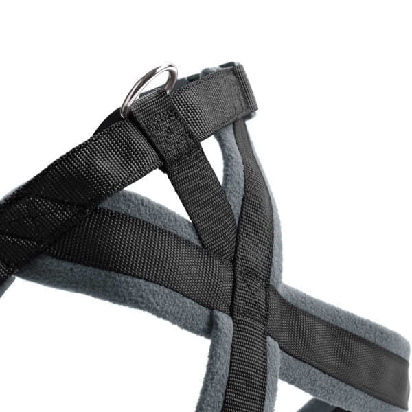 HUNTER LONDON COMFORT szelki dla psa - kolor czarny - detal.jpg
