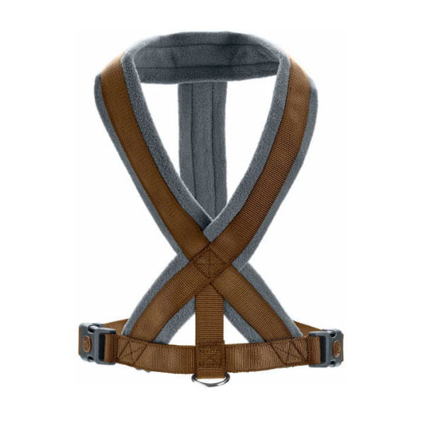 HUNTER LONDON COMFORT szelki dla psa - kolor brązowy - detal 3.jpg
