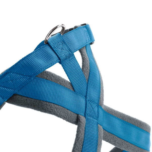 HUNTER LONDON COMFORT szelki dla psa - kolor jasnoniebieski - detal 1.jpg