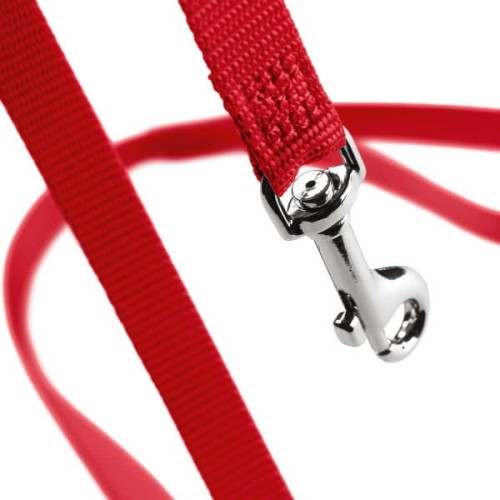 HUNTER LONDON Smycz dla psa - kolor czerwony - 1.jpg