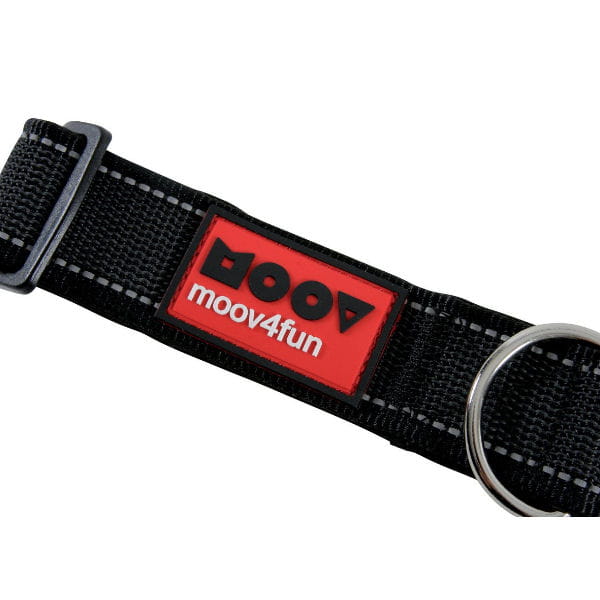 ZOLUX Obroża regulowana MOOV 15 mm kol. czarny - detal.jpg
