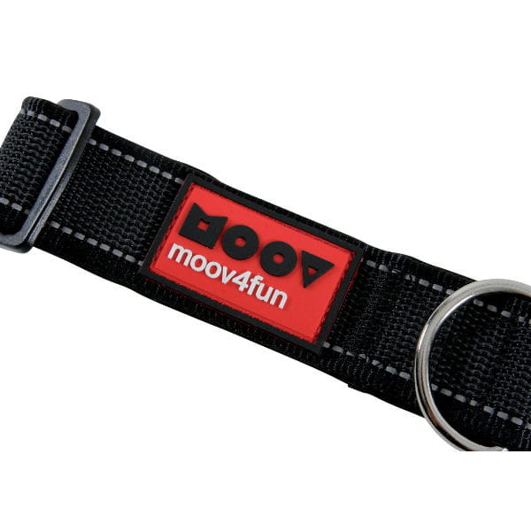ZOLUX Obroża regulowana MOOV 40 mm - kol. czarny - detal.jpg