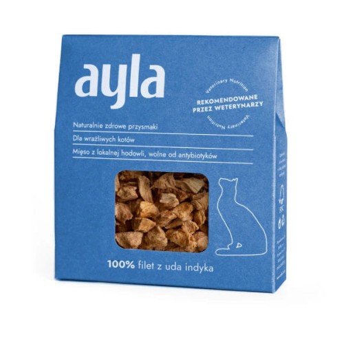 Przysmaki dla kota Ayla - Liofilizowany filet z uda indyka.jpg