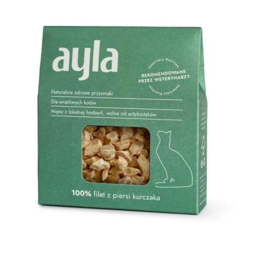 Przysmaki dla kota Ayla - Liofilizowany filet z piersi kurczaka.jpg