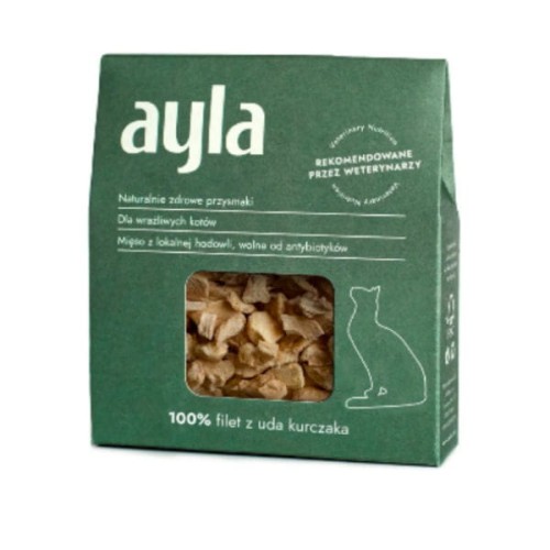 Przysmaki dla kota Ayla - Liofilizowany filet z uda kurczaka.jpg
