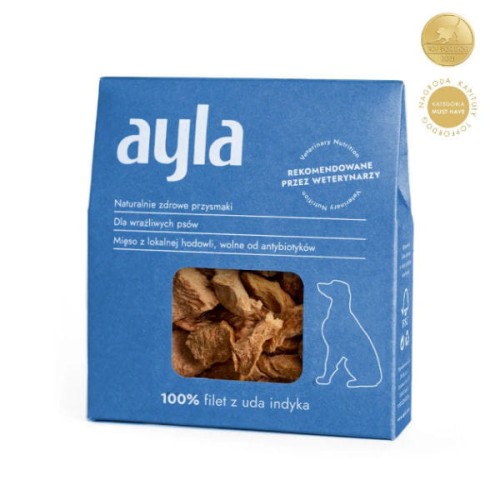 Przysmaki dla psa Ayla - Liofilizowany filet z z uda indyka.jpg