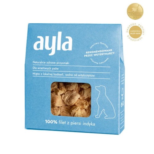 Przysmaki dla psa Ayla - Liofilizowany filet z piersi indyka.jpg