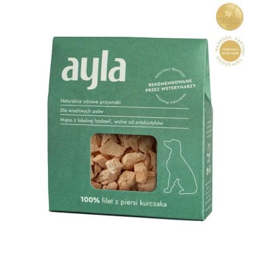 Przysmaki dla psa Ayla - Liofilizowany filet z piersi kurczaka.jpg
